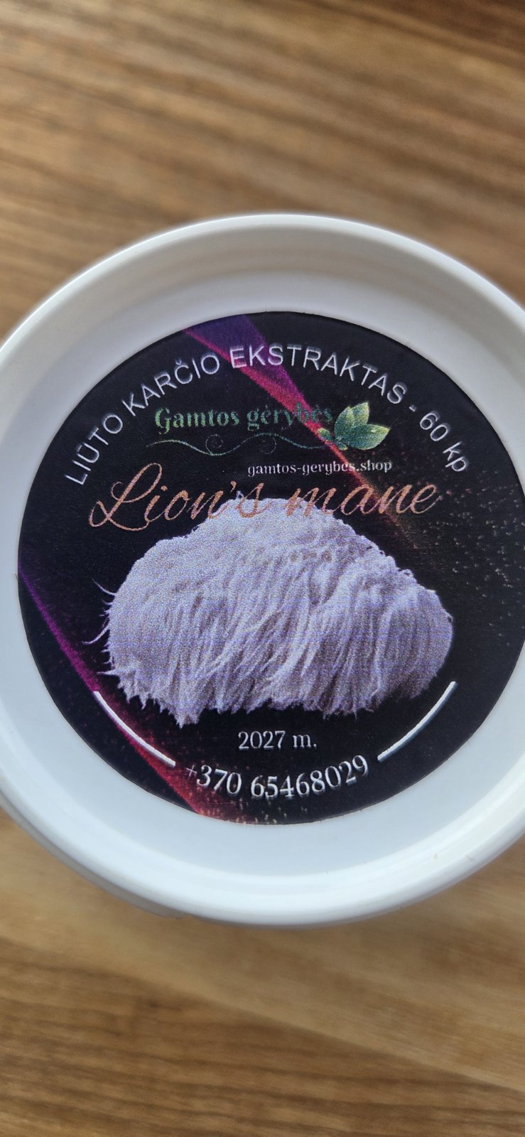 Liūto karčio ekstraktas