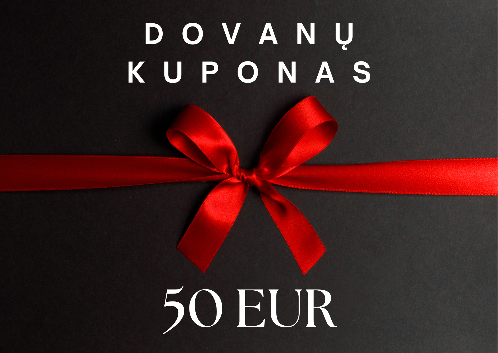 50 EUR Dovanų kuponas