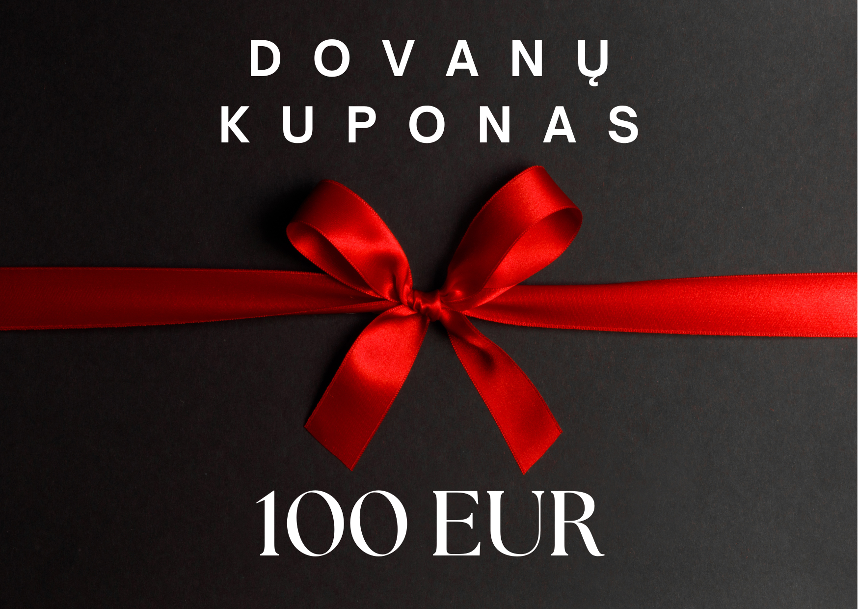 100 EUR Dovanų kuponas