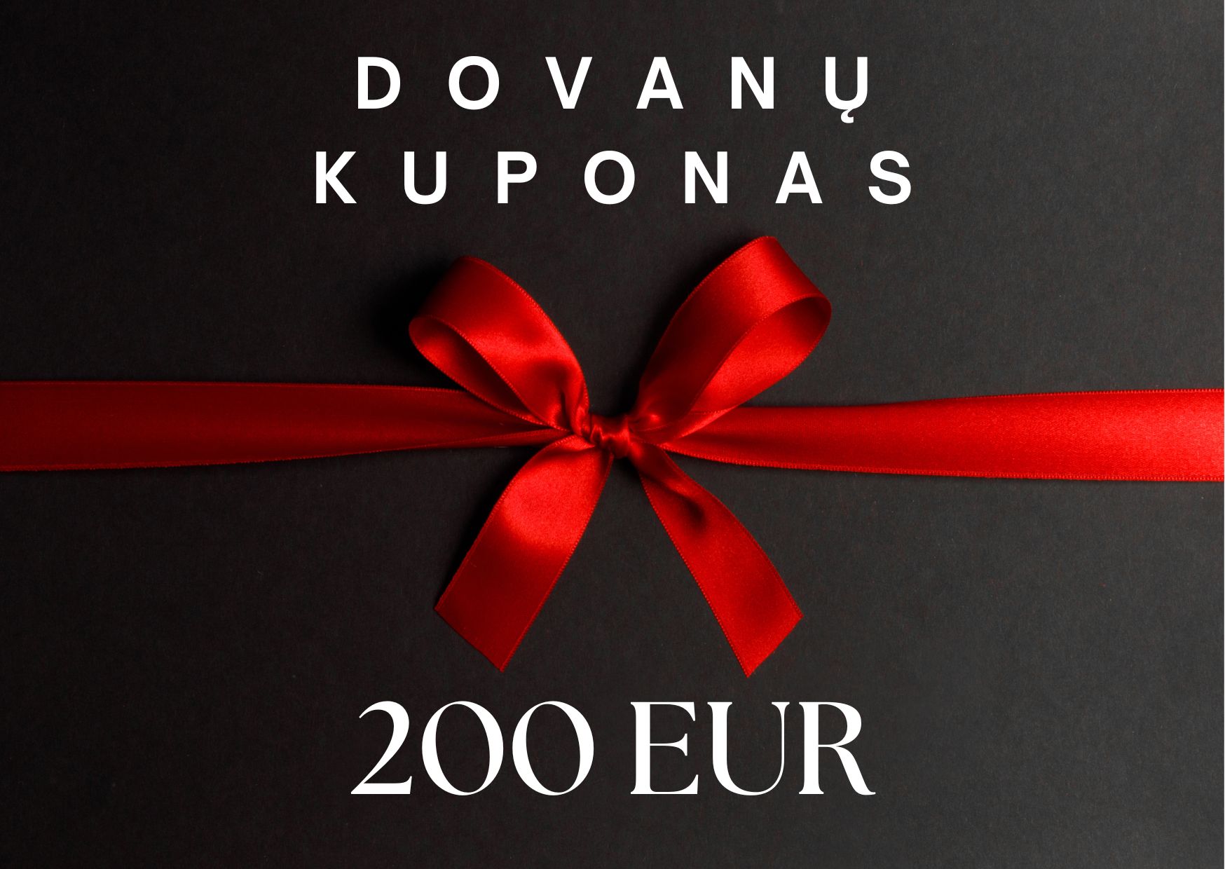 200 EUR Dovanų kuponas