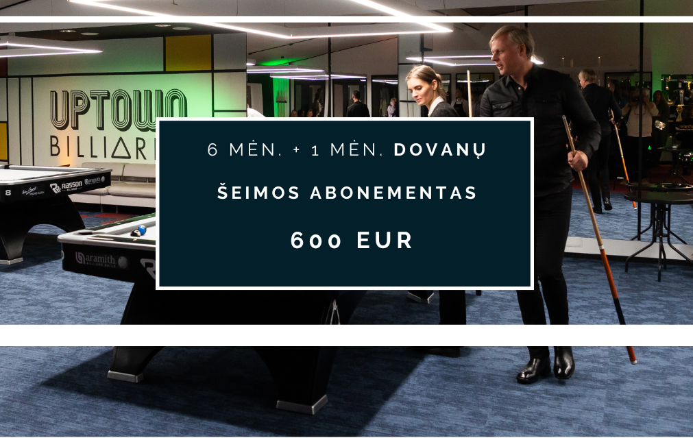 6 mėn. šeimos abonementas