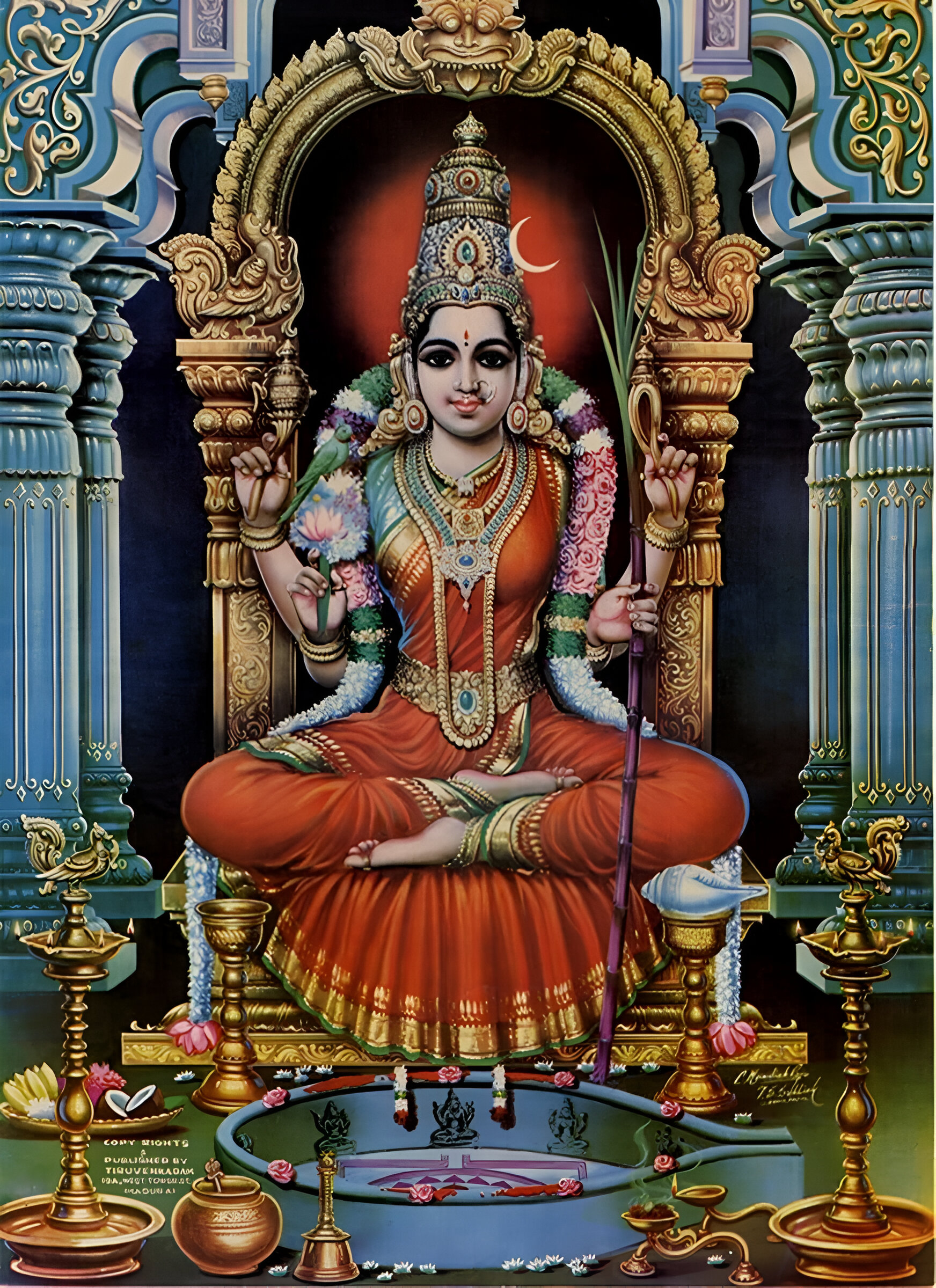 Kamakshi Goddess Image