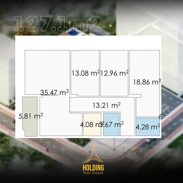 Shitet banesa në lagjën Kalabri (Emshir)