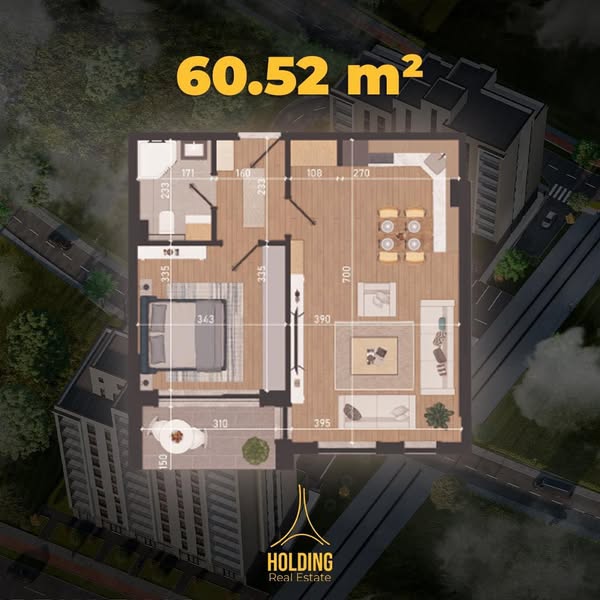 Banesa në shitje në lagjën Prishtina e Re