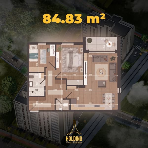 Banesa në shitje në lagjën Prishtina e Re