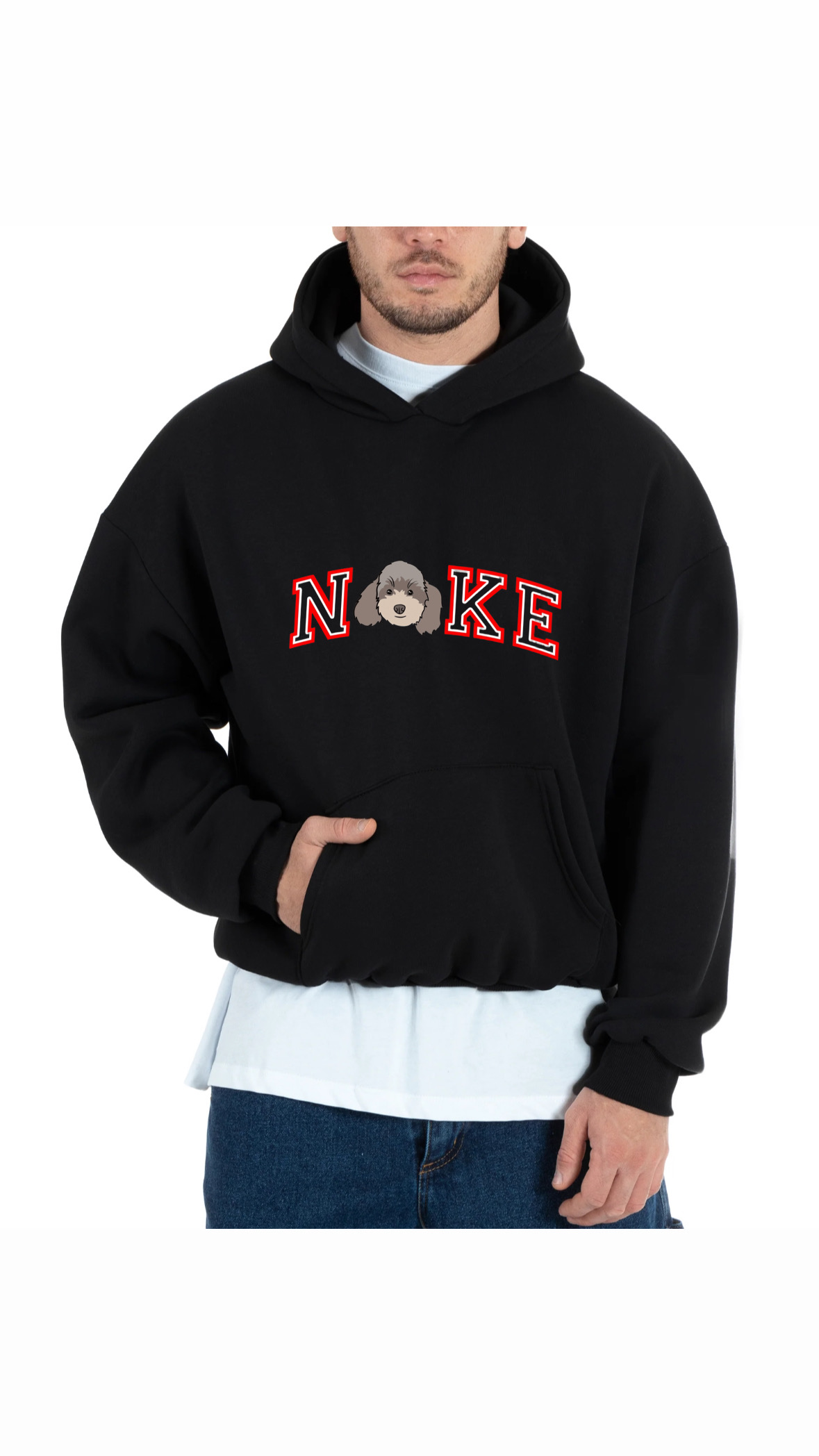 Felpa sport con cappuccio - Ricamo Personalizzabile