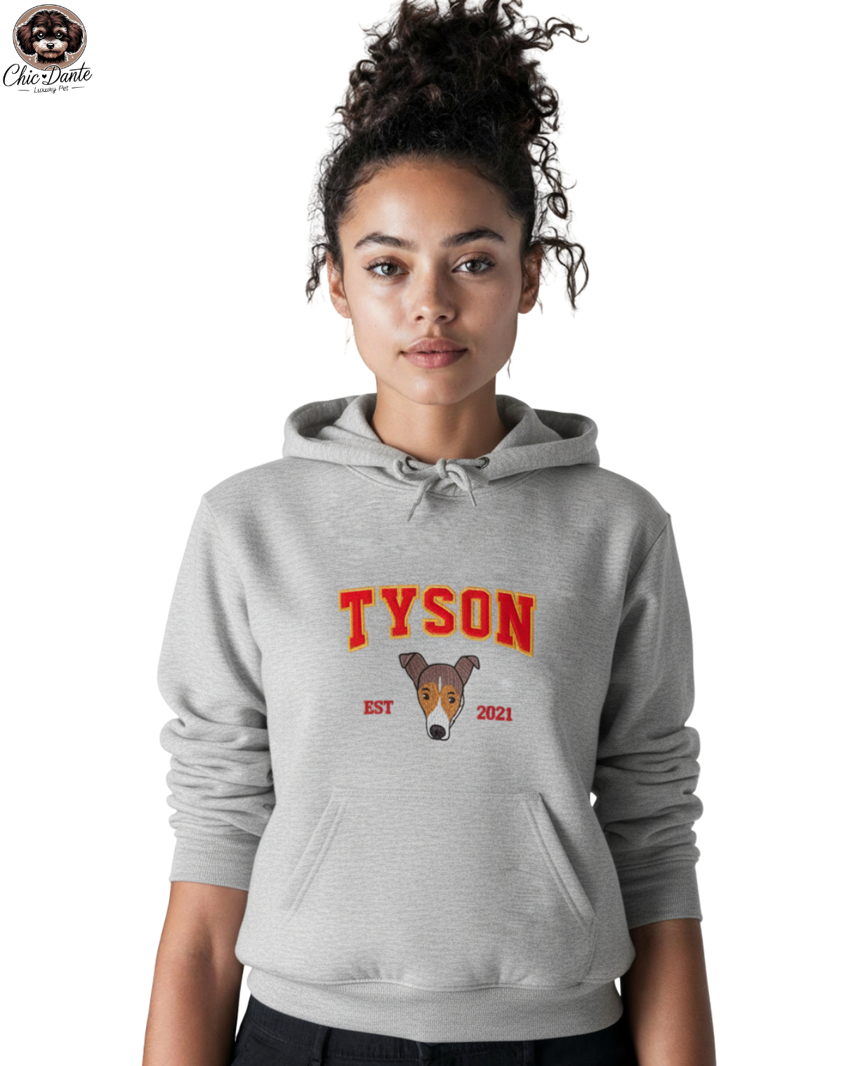 Felpa con Cappuccio - Ricamo personalizzabile