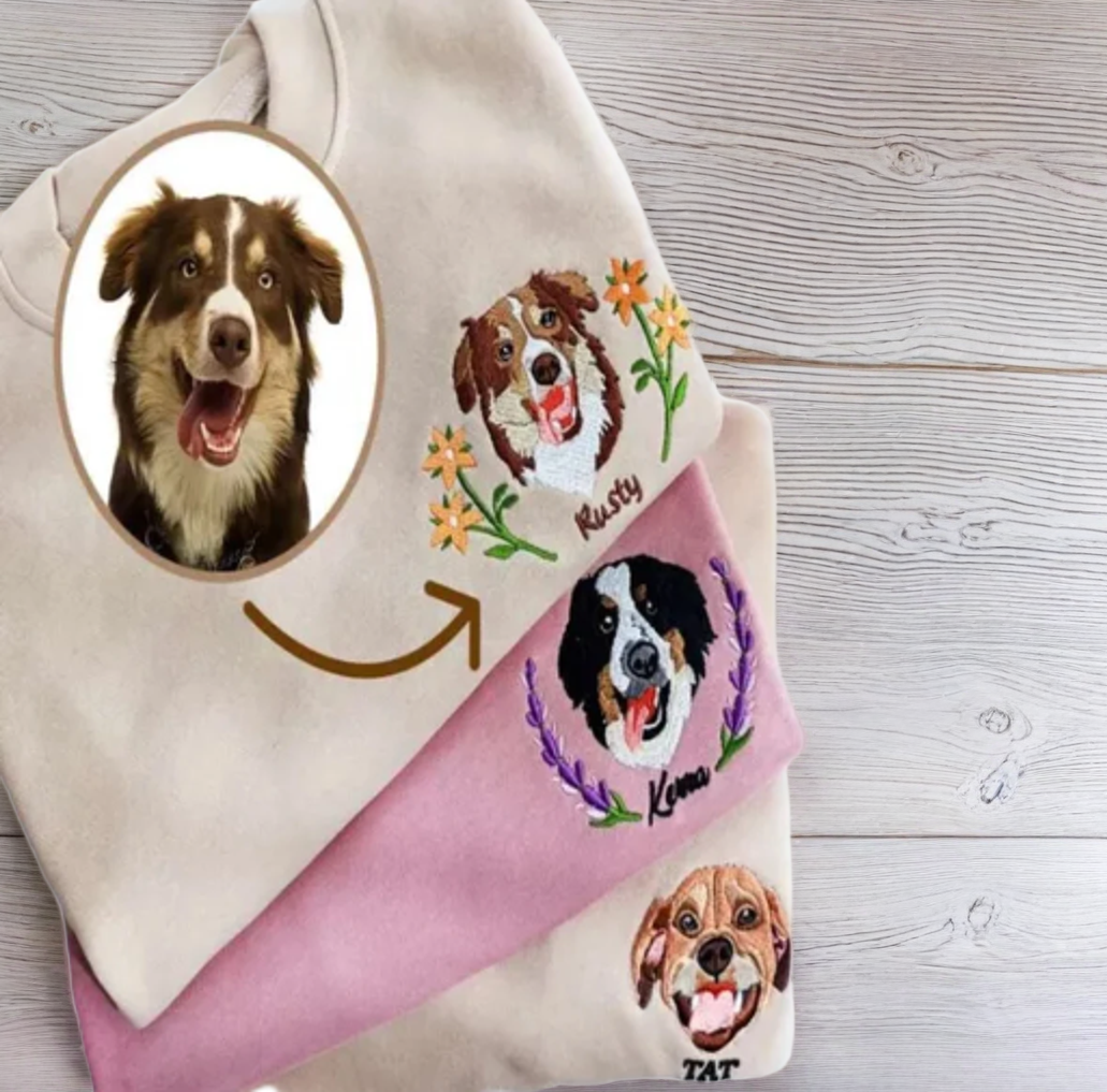 Felpa personalizzata con ricamo laterale semplice