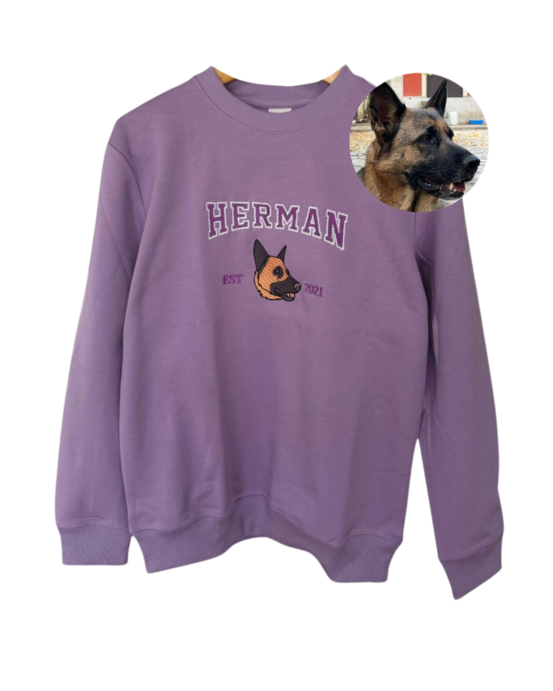 Felpa girocollo – Ricamo personalizzabile