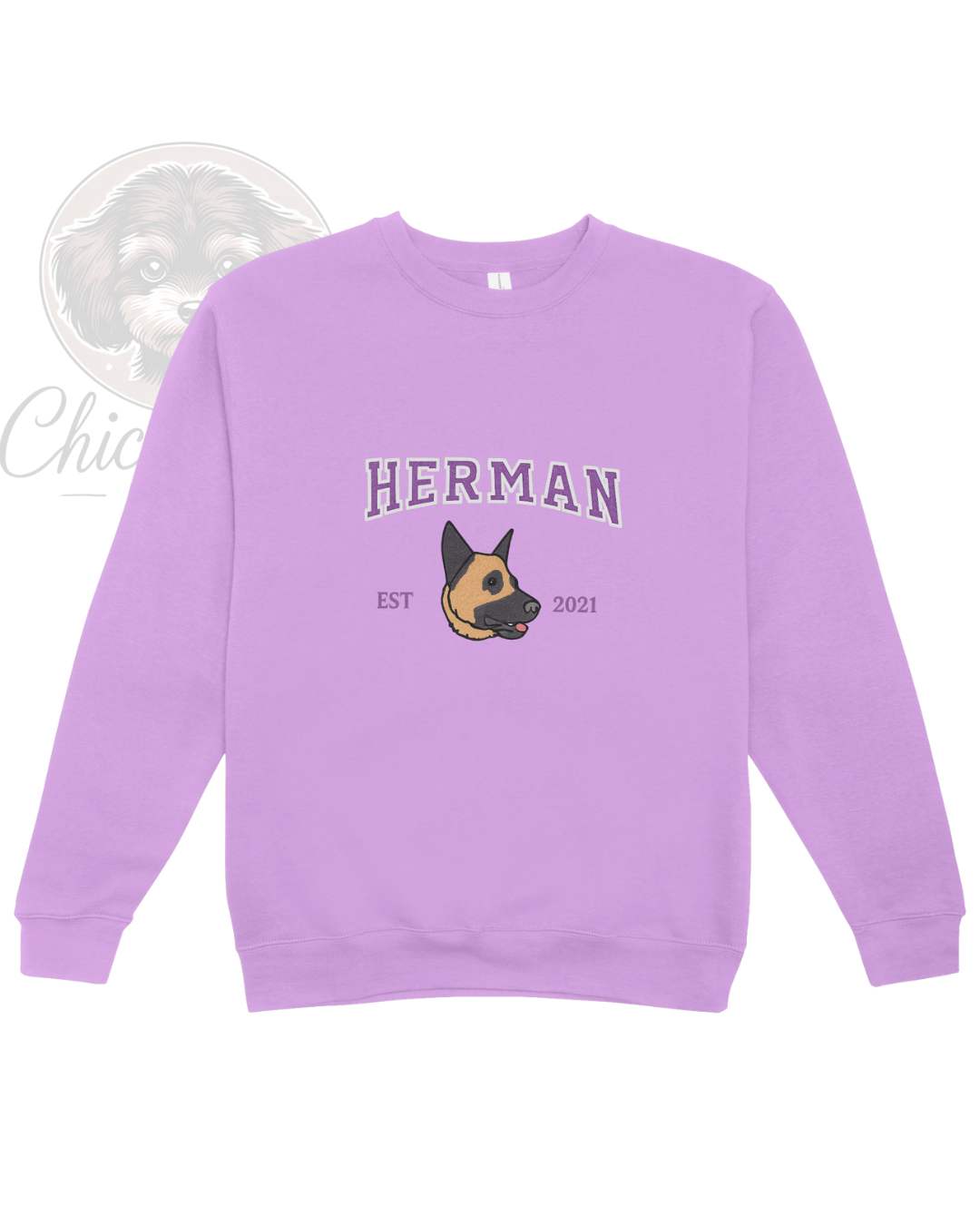 Felpa girocollo – Ricamo personalizzabile