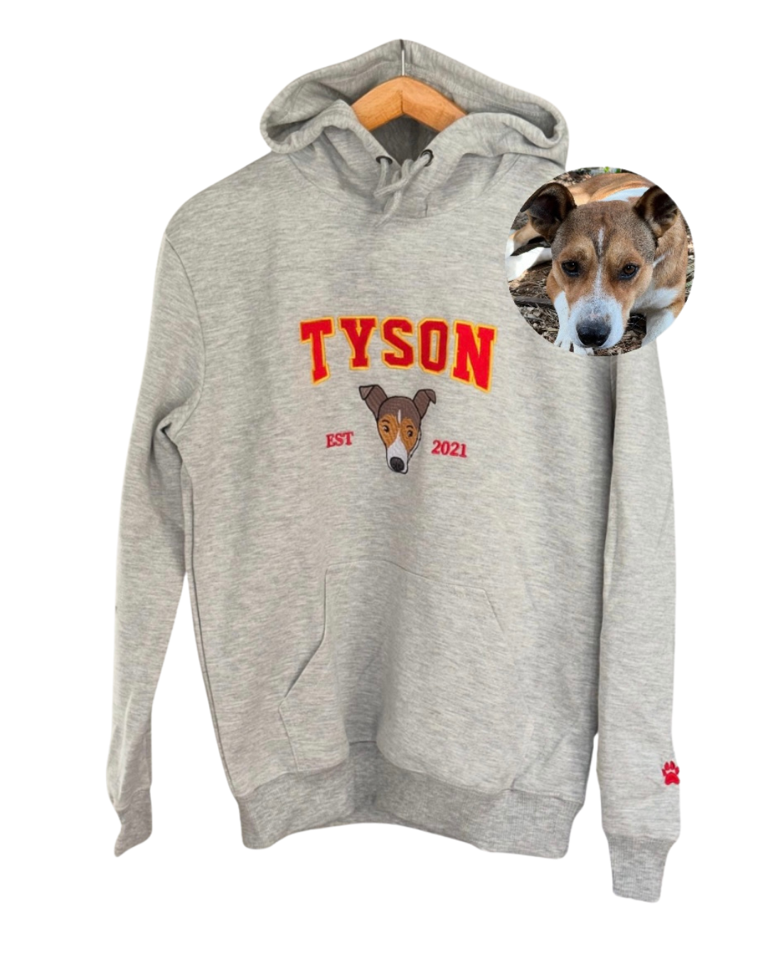 Felpa con Cappuccio - Ricamo personalizzabile