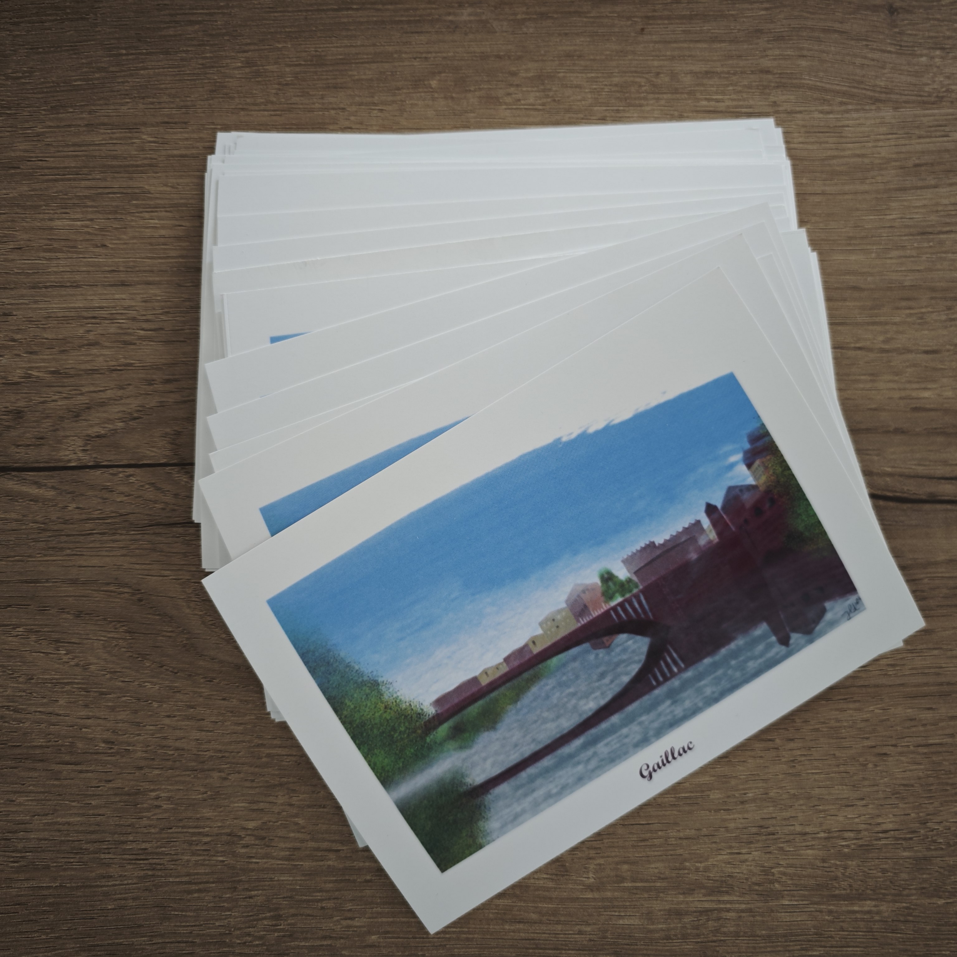 Carte postale "Ville de Gaillac"