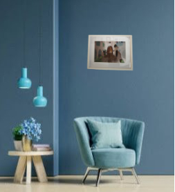 Aquarelle "Dans les rues de Cordes sur Ciel"