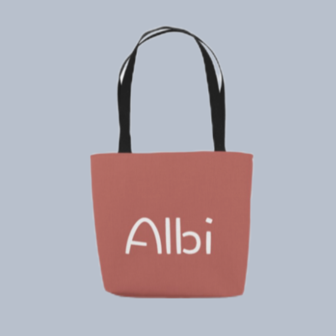 Sac fourre-tout avec motif ALBI