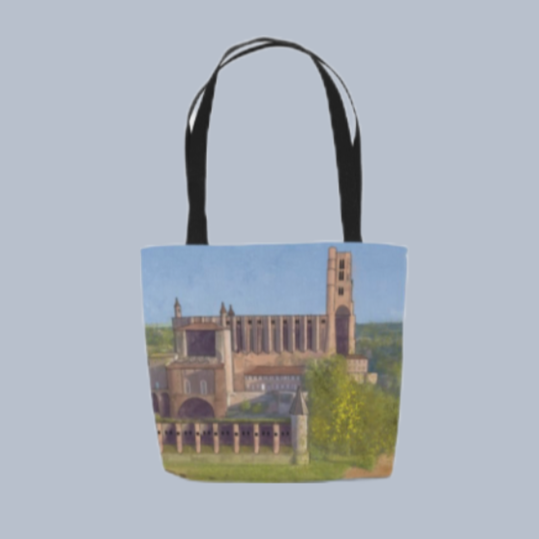 Sac fourre-tout avec motif ALBI