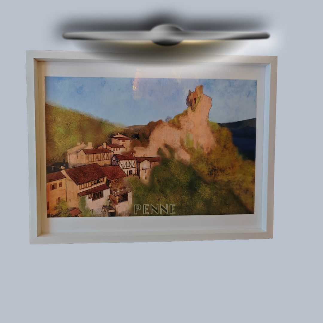 Affiche encadrée de Penne