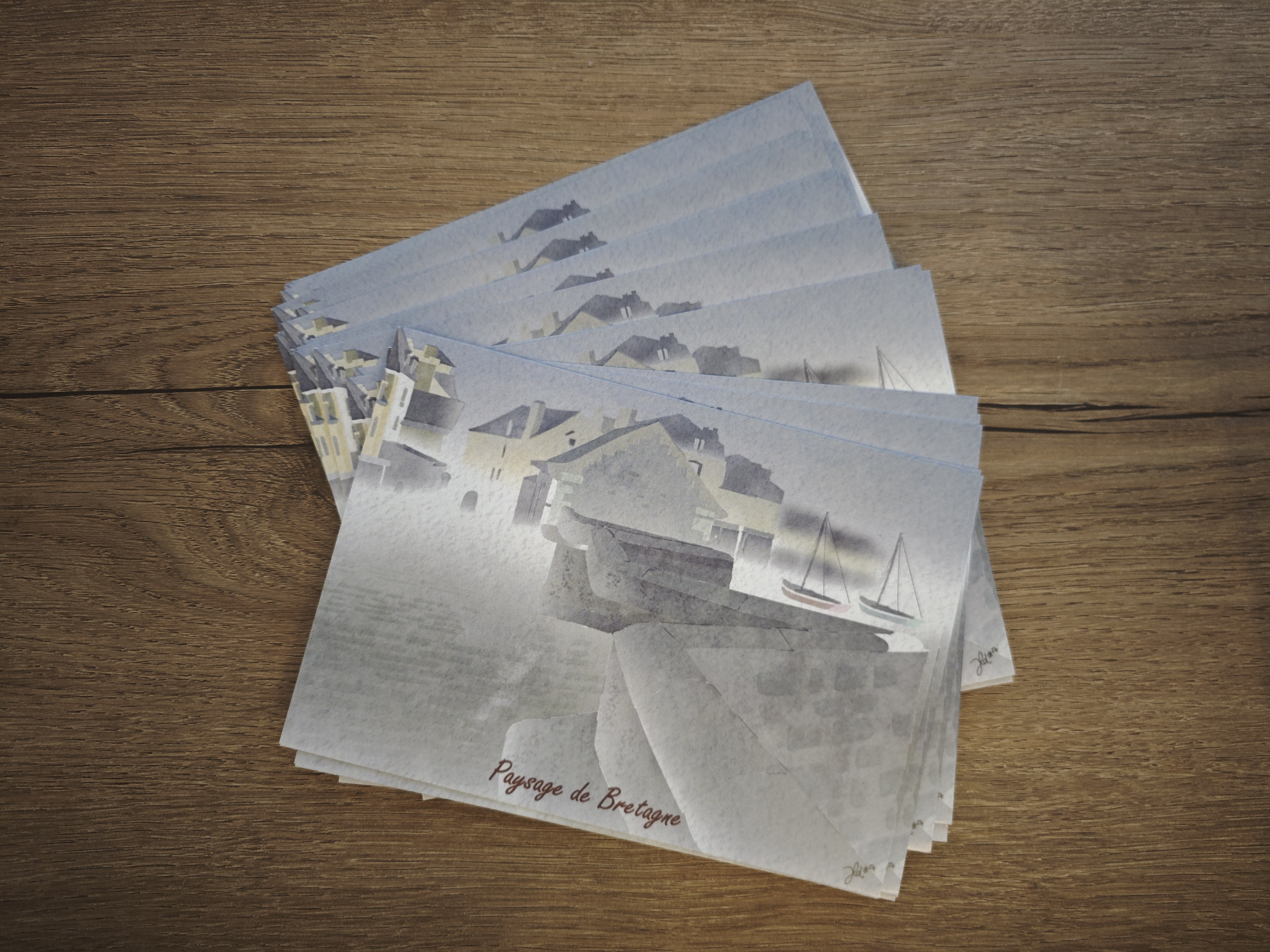 Carte postale "Bretagne"