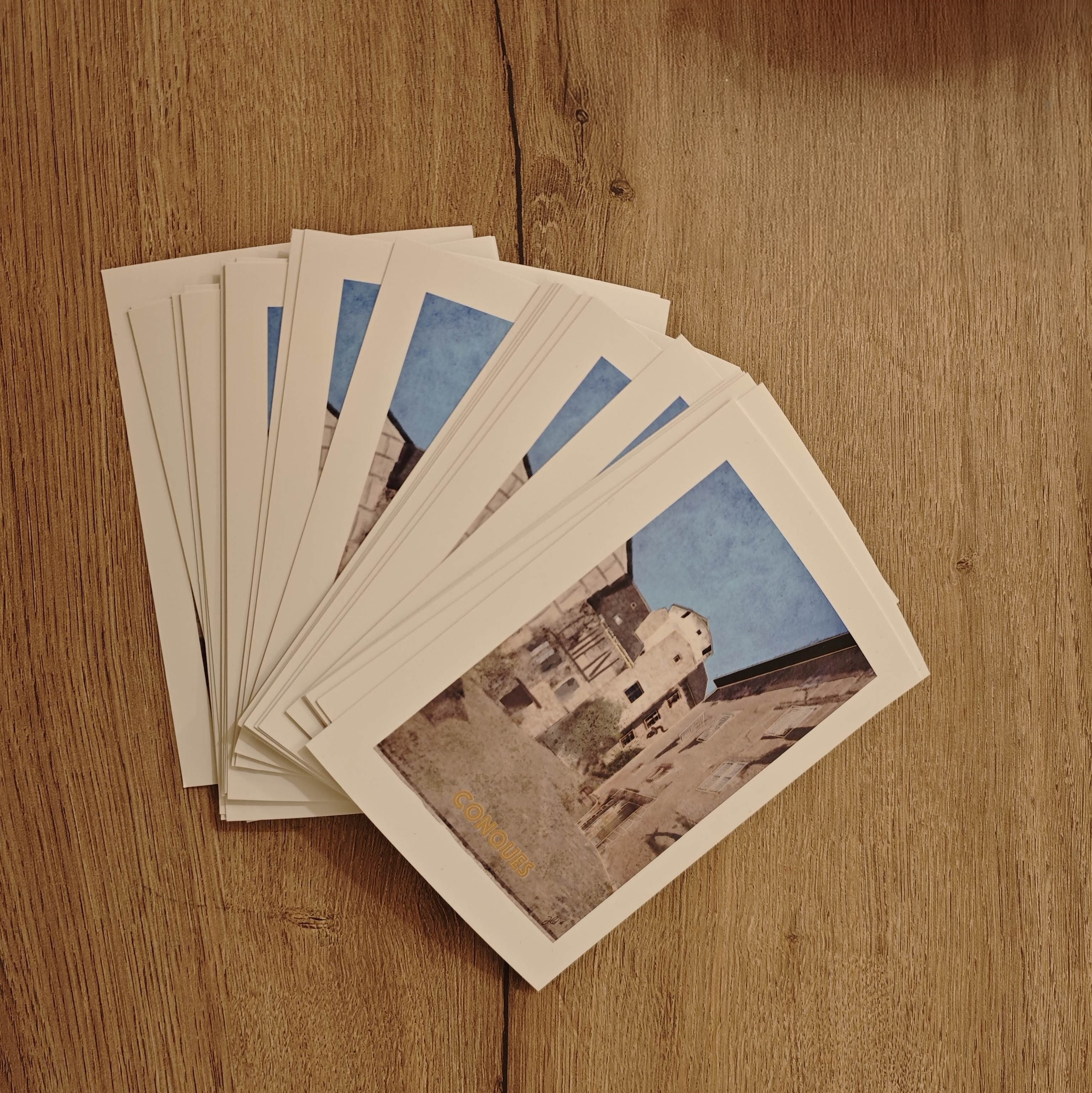 Carte postale de Conques