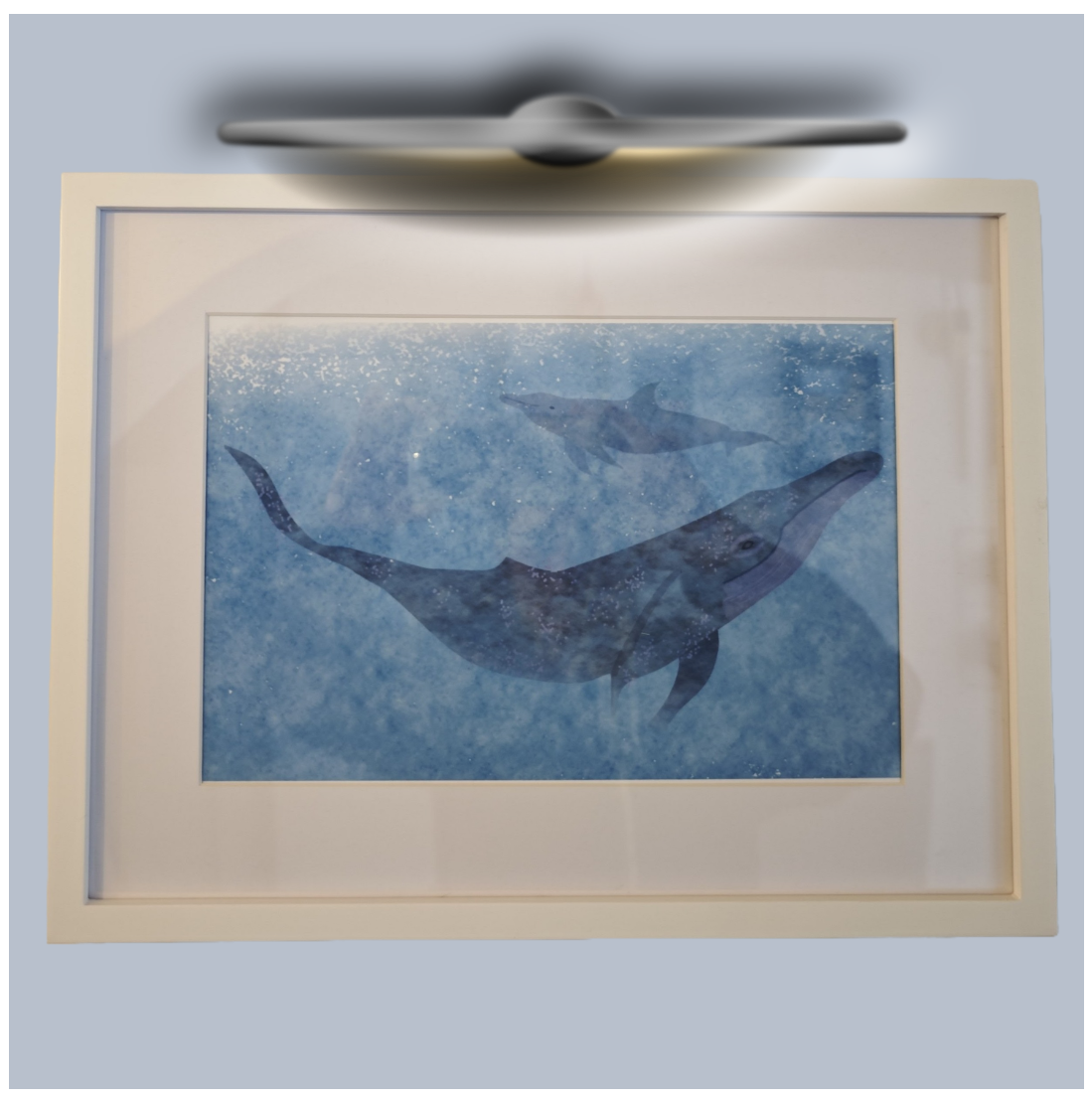 Aquarelle "Monde aquatique"