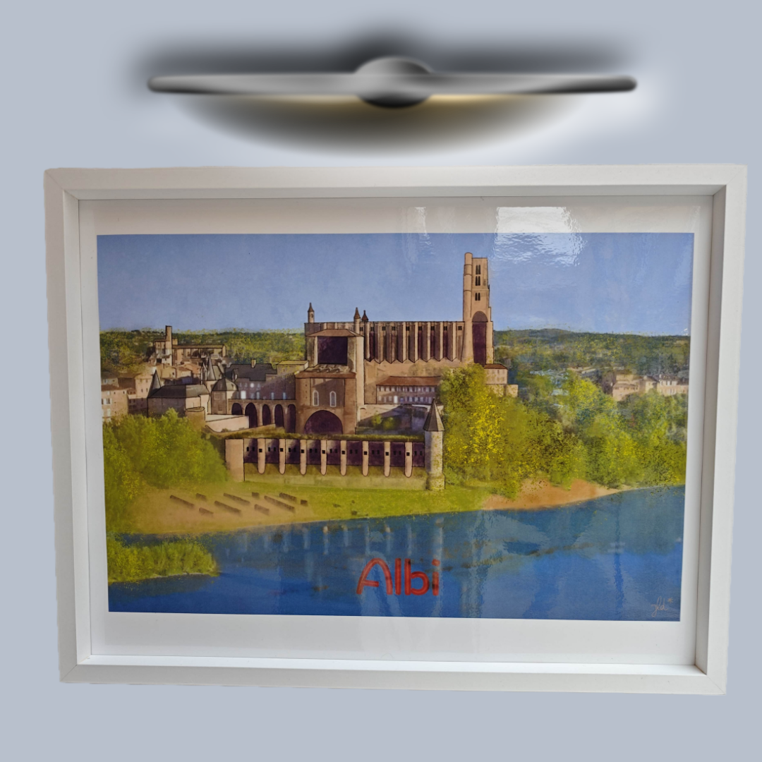 Affiche de la cathédrale d'Albi