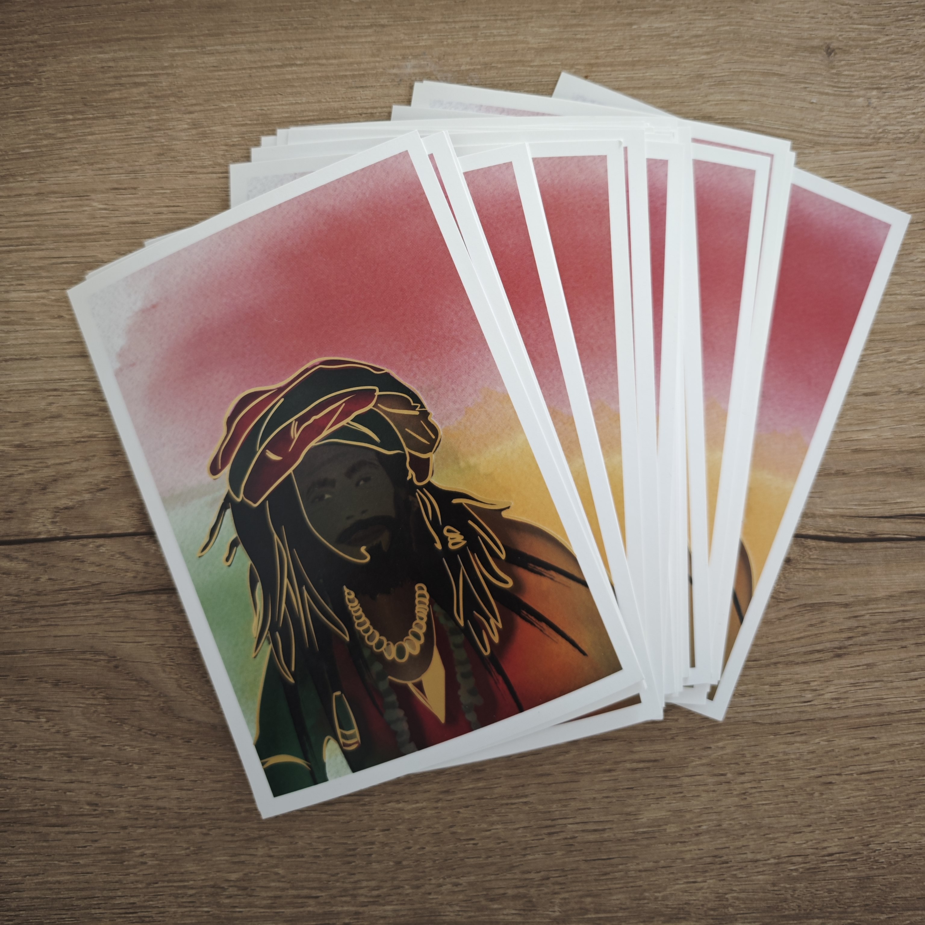 Carte postale "Raggaeman"