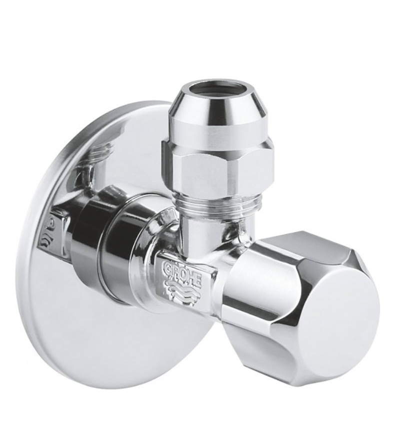 محبس مدور كروم (سكر زاوية 3/8) قروهي / موديل 22018000