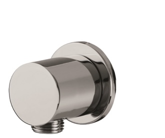 كوع مخفي مدور كروم - موديل 150091 / تركي