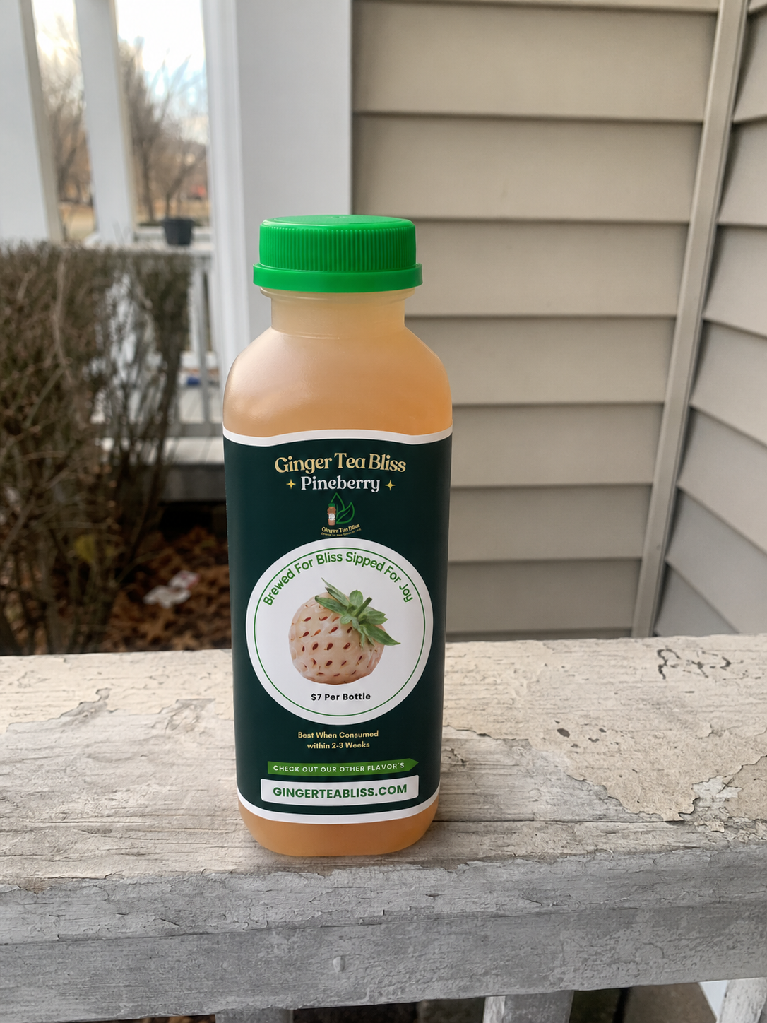 Ginger Tea Bliss + Pineberry