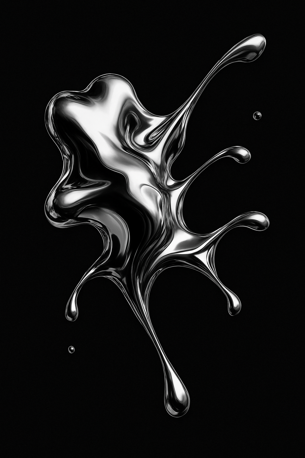 Limitierte Nexiv Kunstkarte – Liquid Chrome Edition