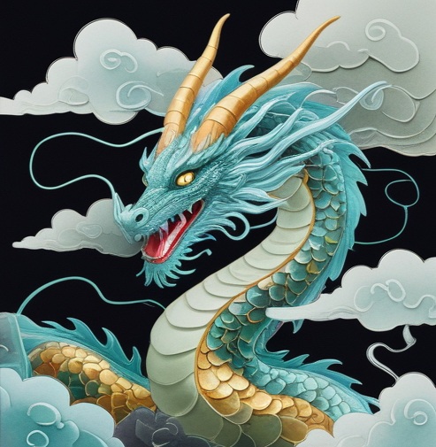 Handcrafted Dragon Artwork