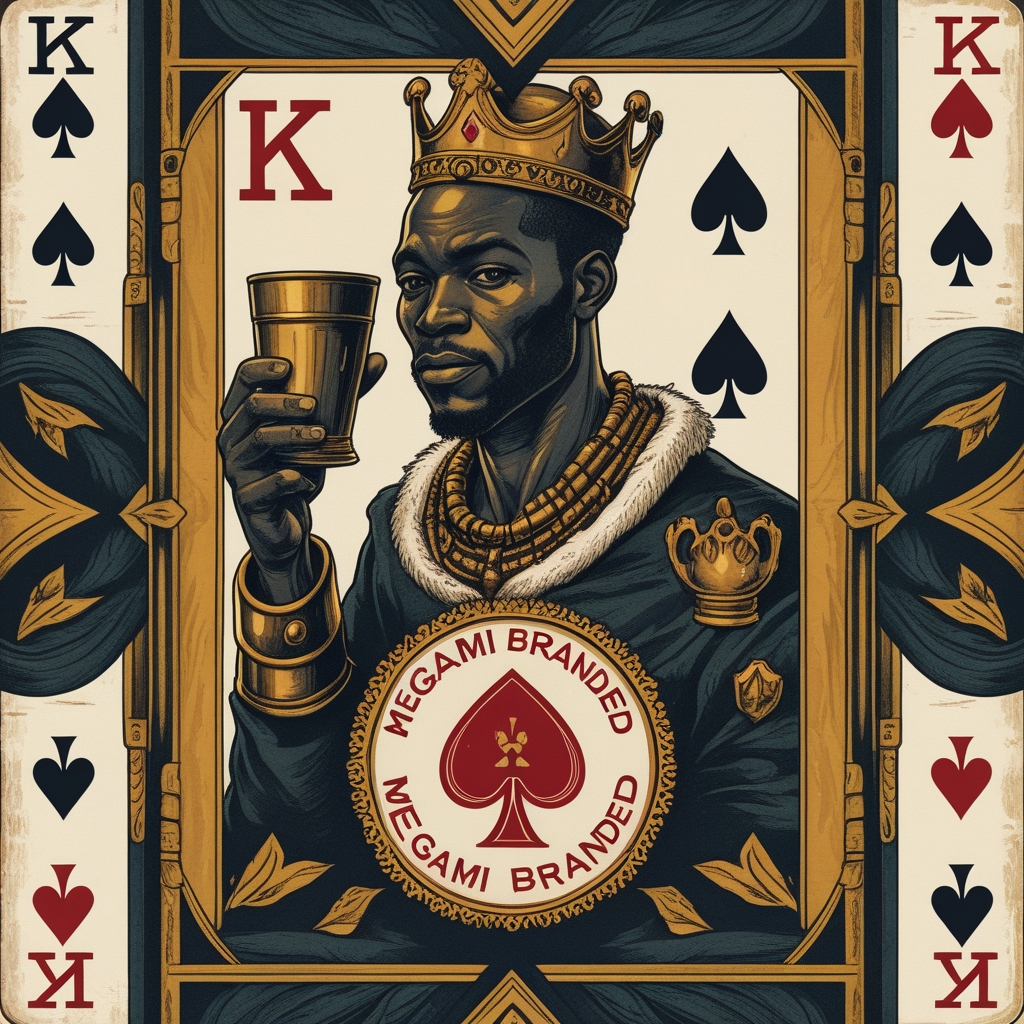 King Playing Card Art