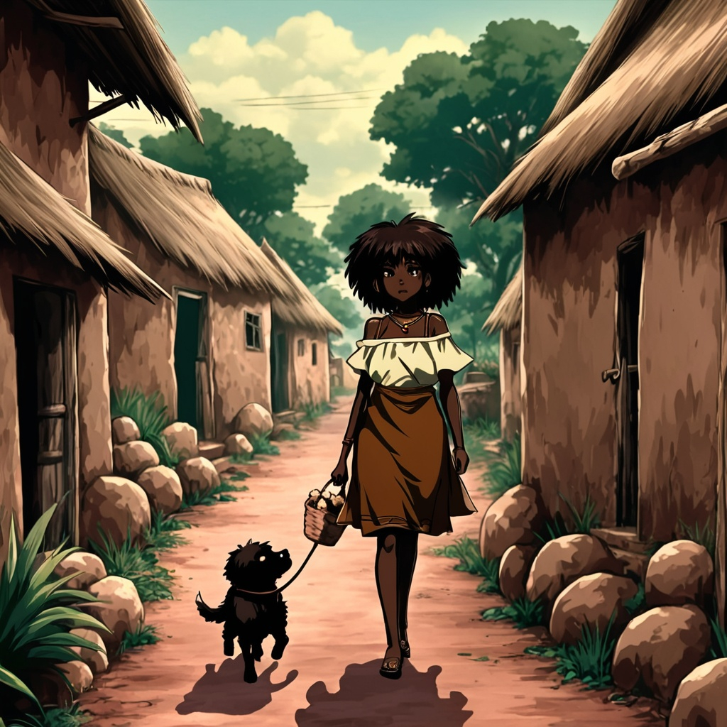 Traditional Village Artwork