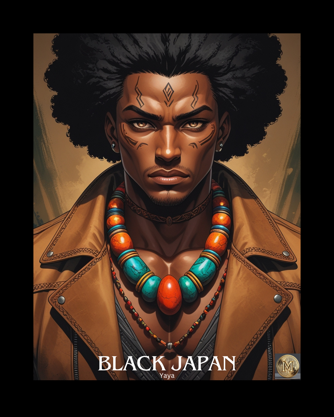 Black Japan Character Yaya Black Japan Artwork | Megami Gold | Investment
