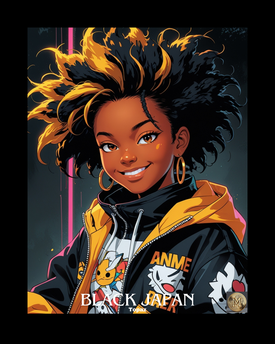 Anime Hoodie Poster
