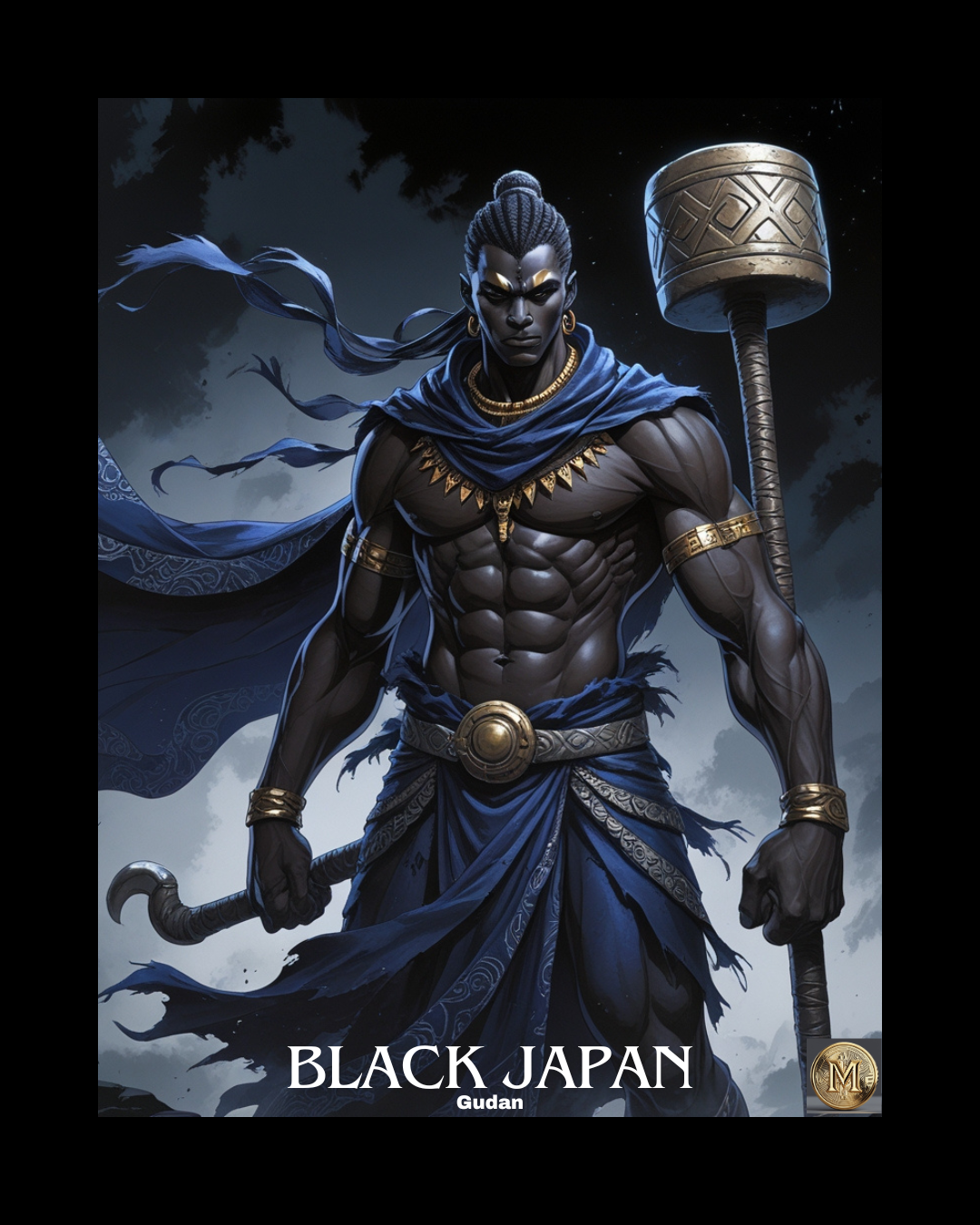 Black Japan Artwork