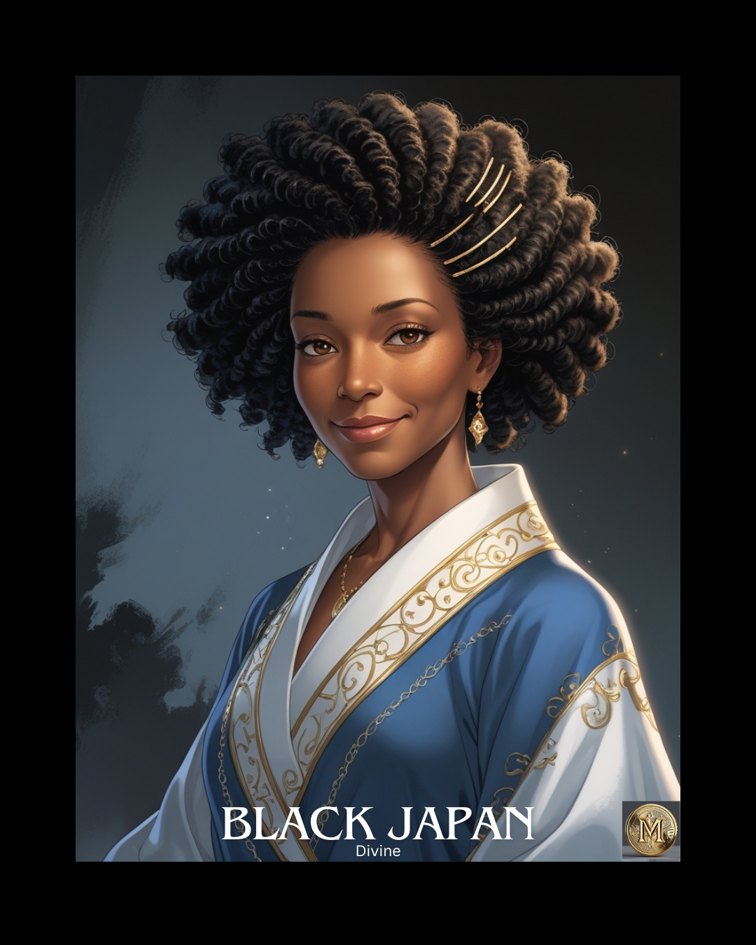 Black Japan Artwork