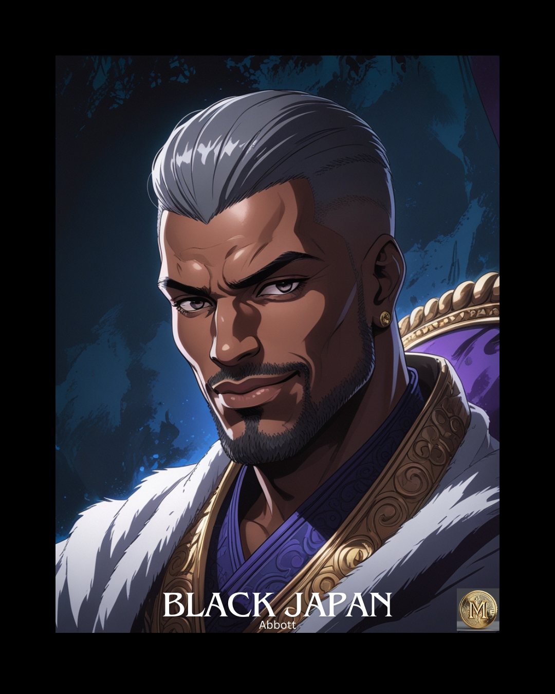Black Japan Abbot Poster