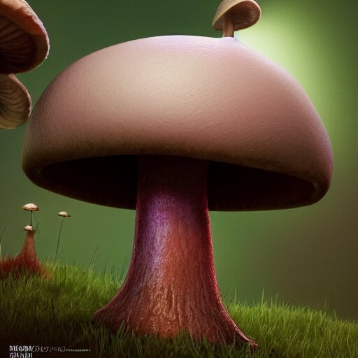 Decorative Mushroom Art