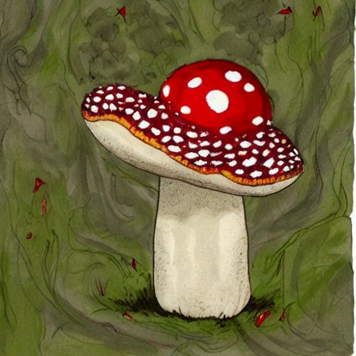 Decorative Mushroom Art