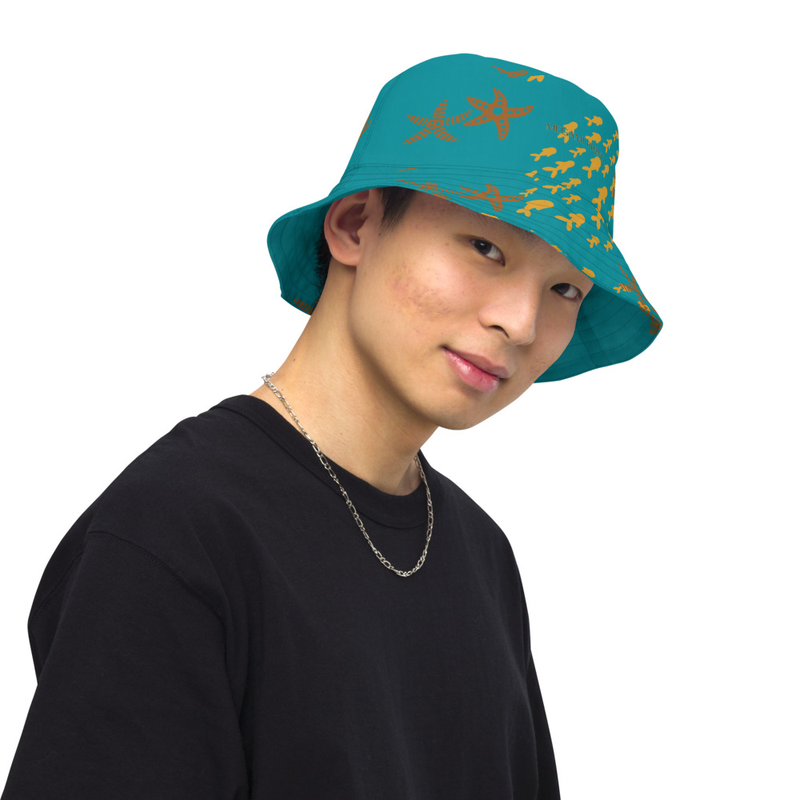 Star Fish Reversible bucket hat
