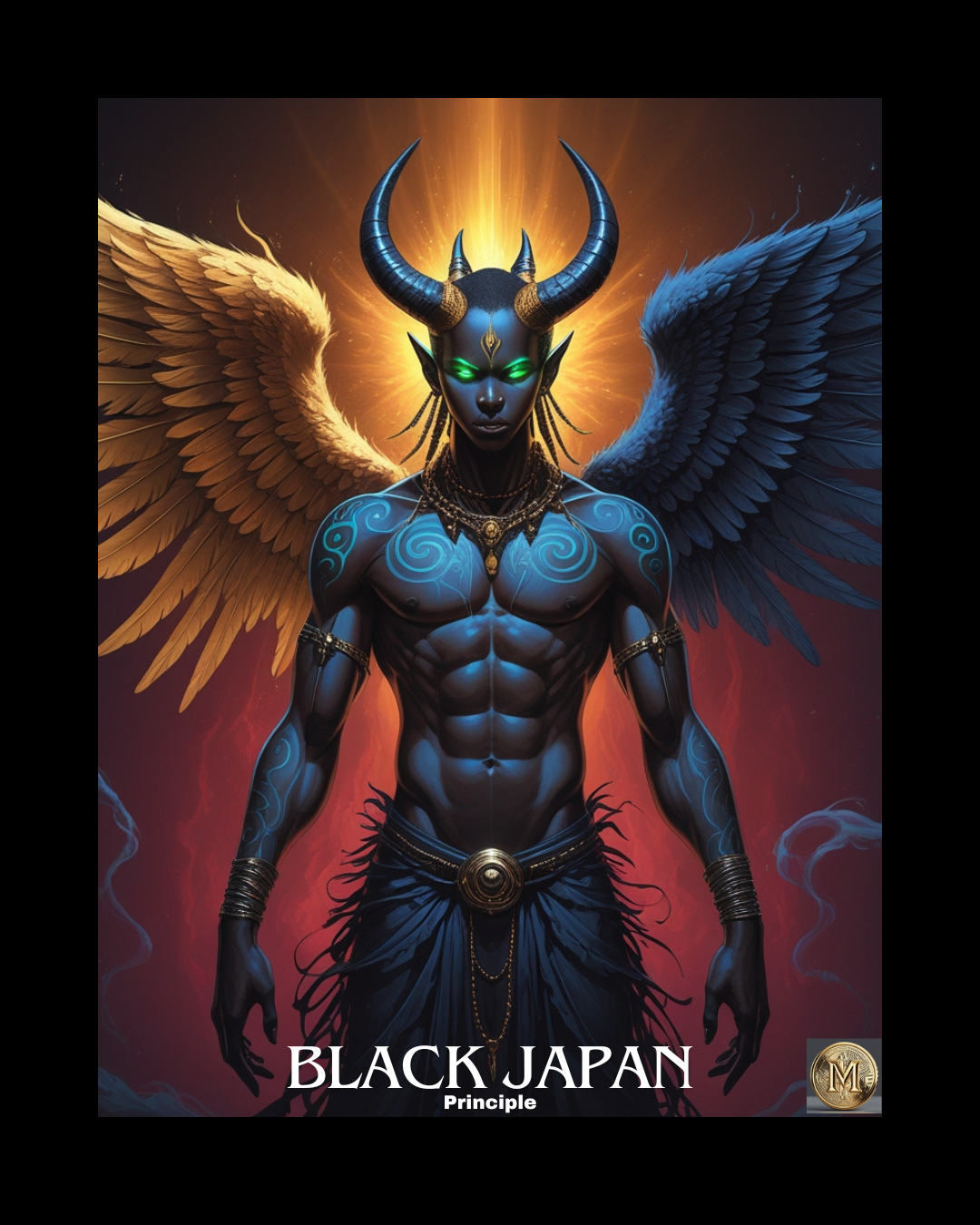 Black Japan Principle Poster