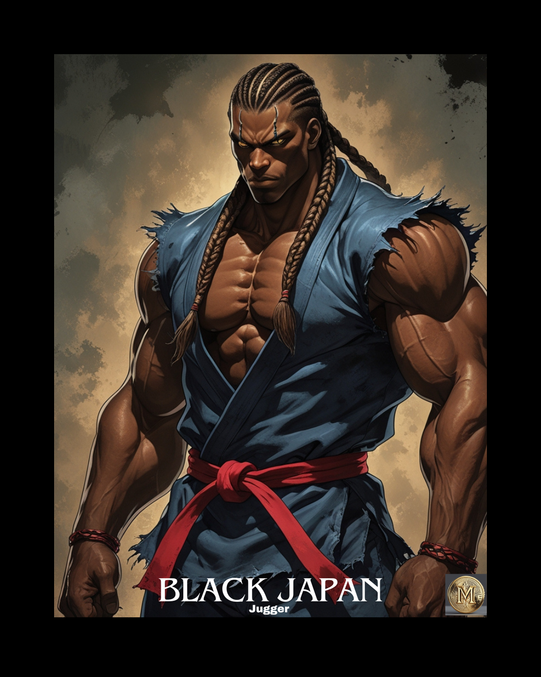 Black Japan Jugger Poster