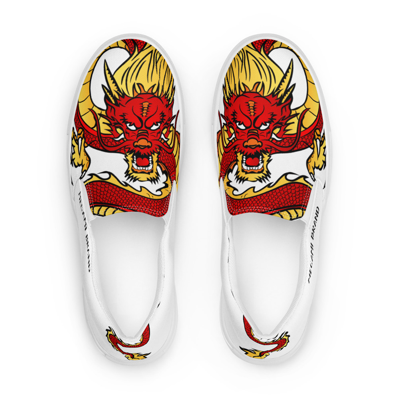 Men’s slip-on canvas shoes ID Dragon