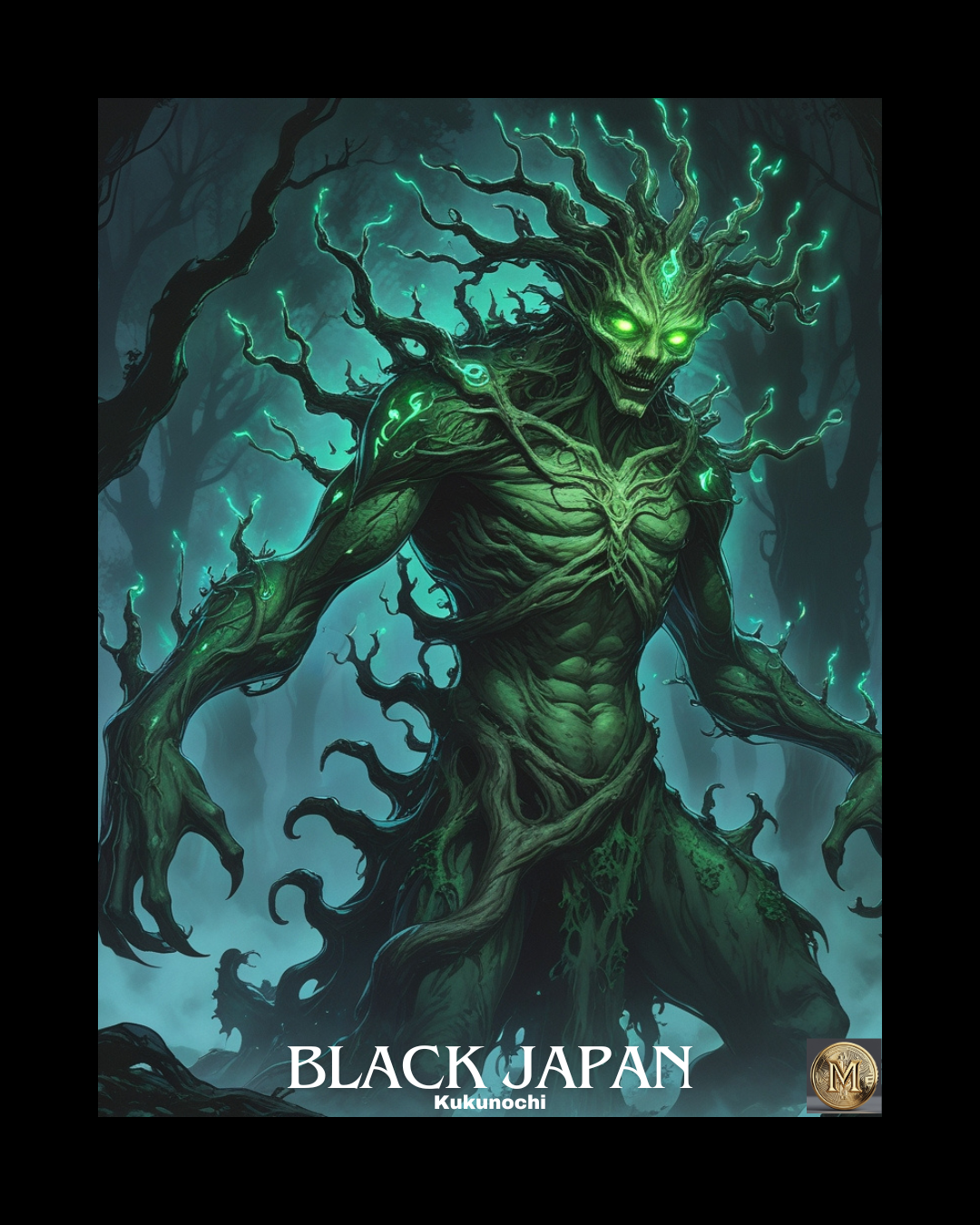 Black Japan: Kukunochi Art Print