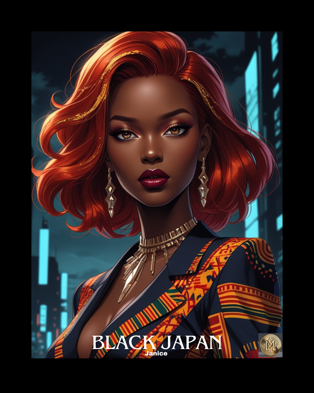 BLACK JAPAN Poster - Janice Edition