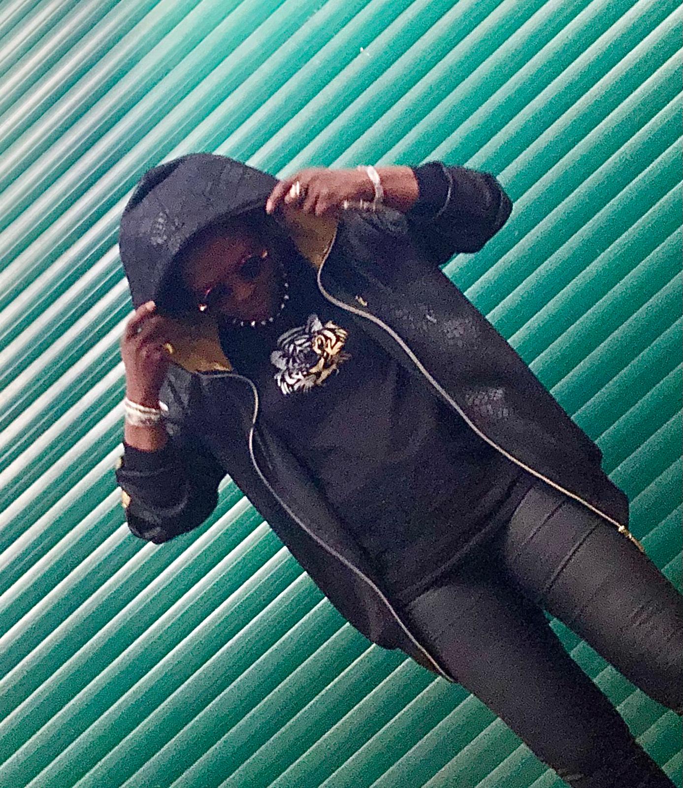 Black Hooded Leather Jacket