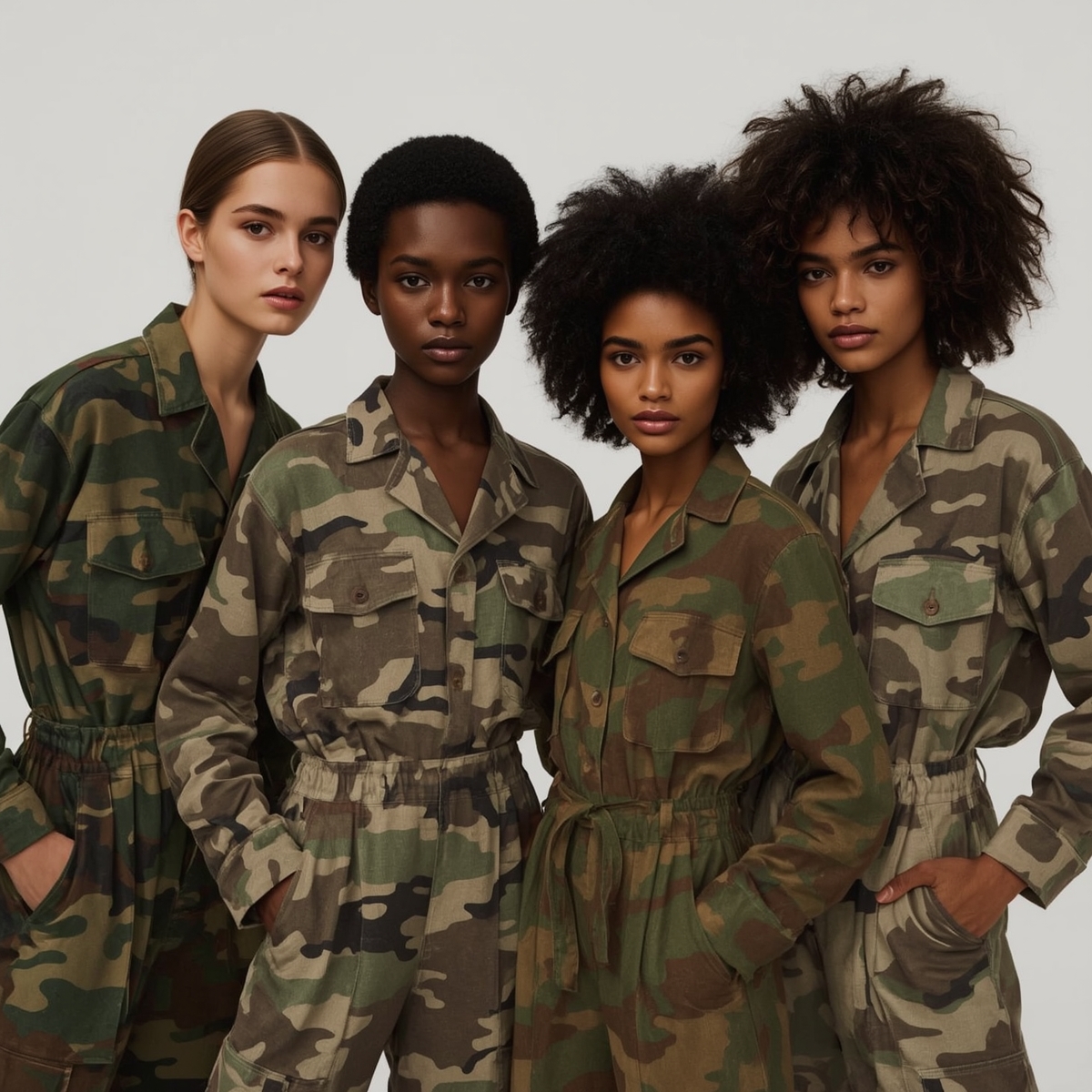 Vintage Camouflage Jackets
