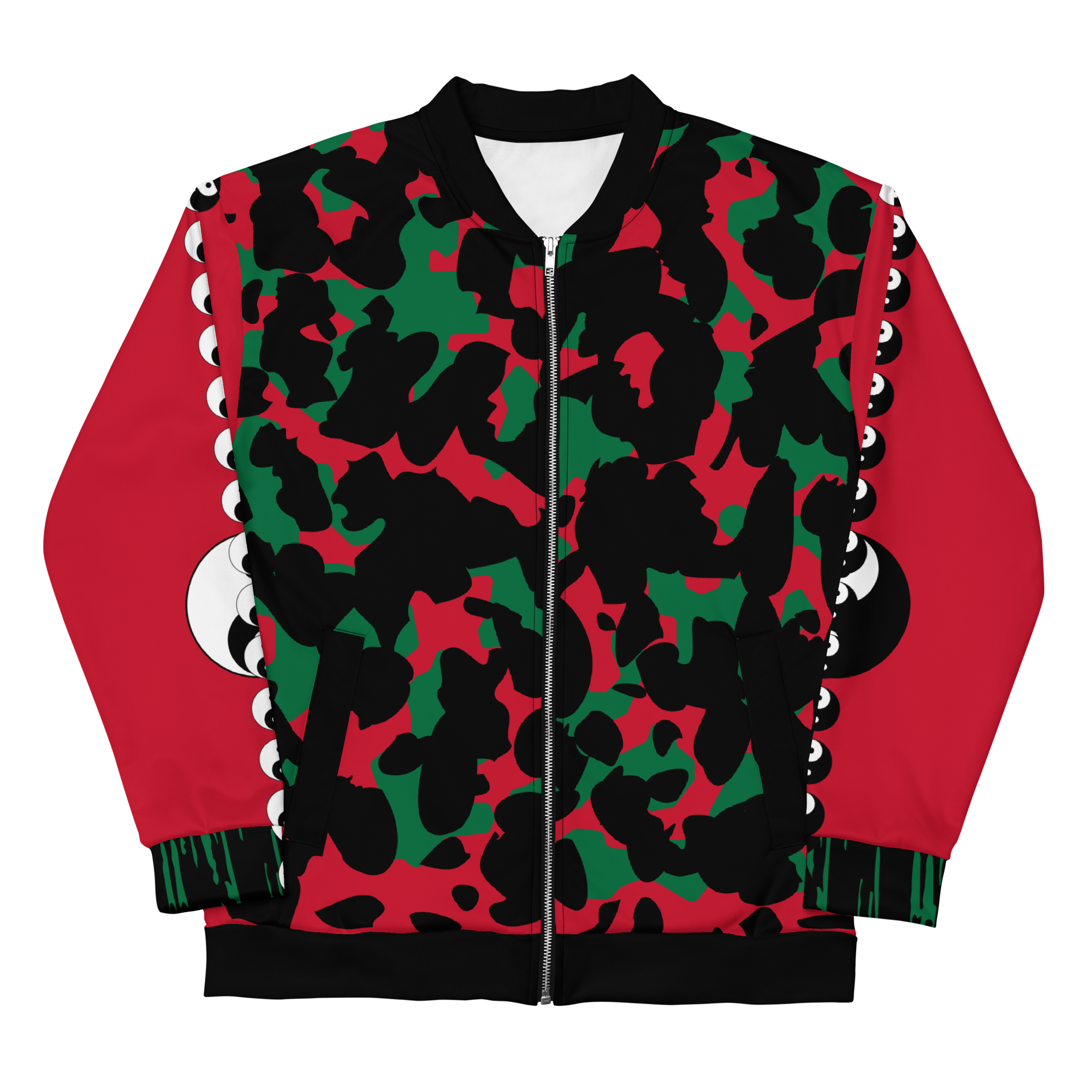 Black Japan Bomber Jacket | Yin Yang