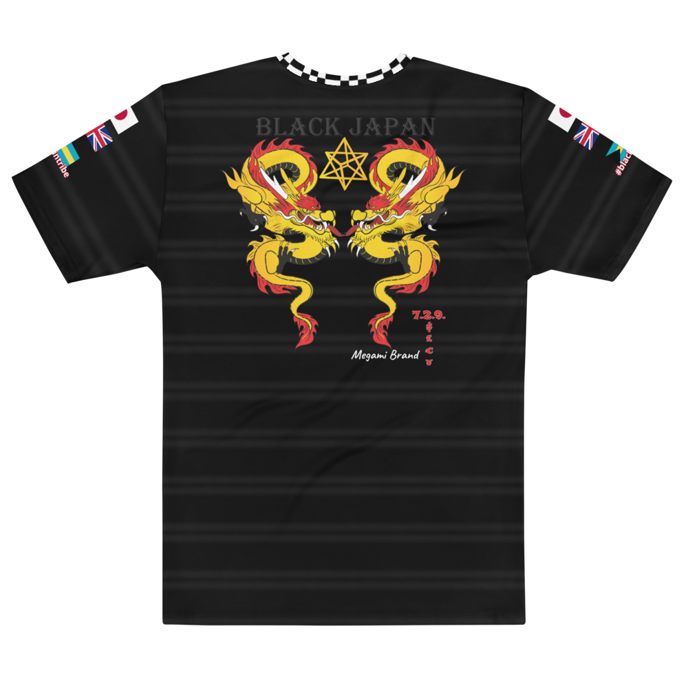 729 Motorsports | Black Japan Dragon T-Shirt