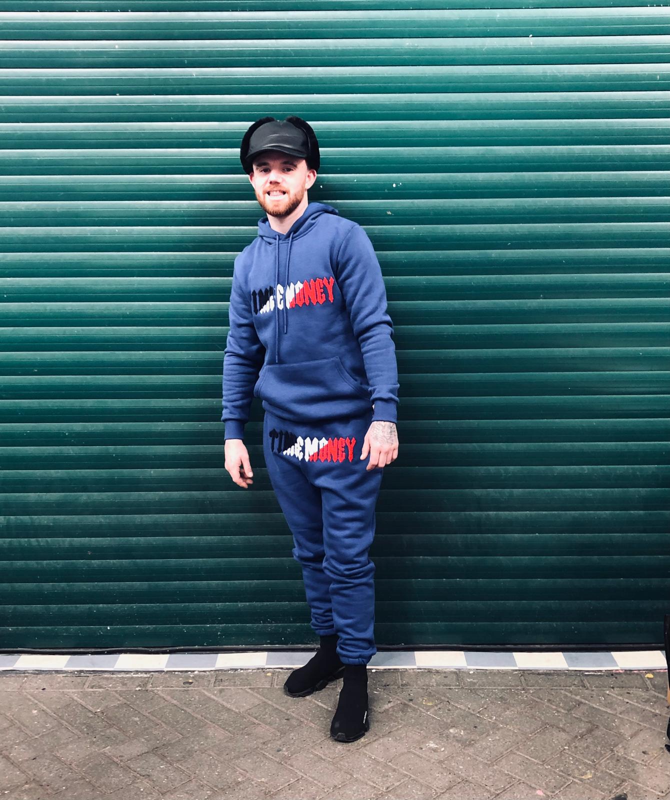 Blue Money Tracksuit